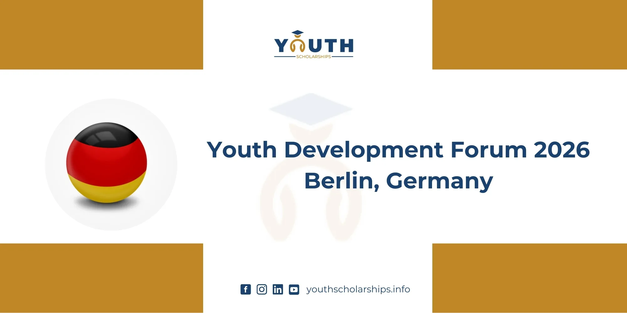 Youth Development Forum 2026 Berlin, Germany