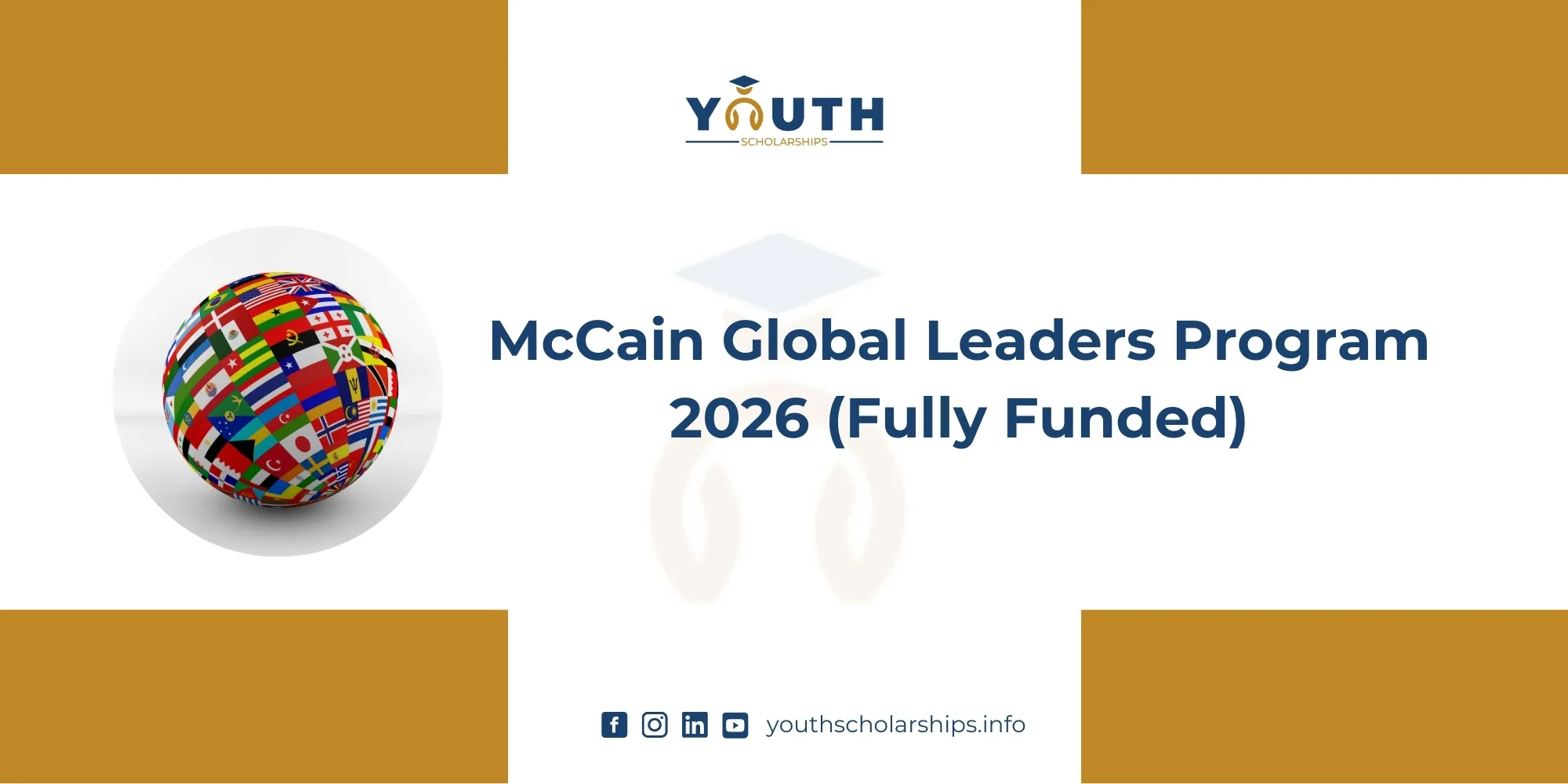 McCain Global Leaders Program 2026 | Fully Funded