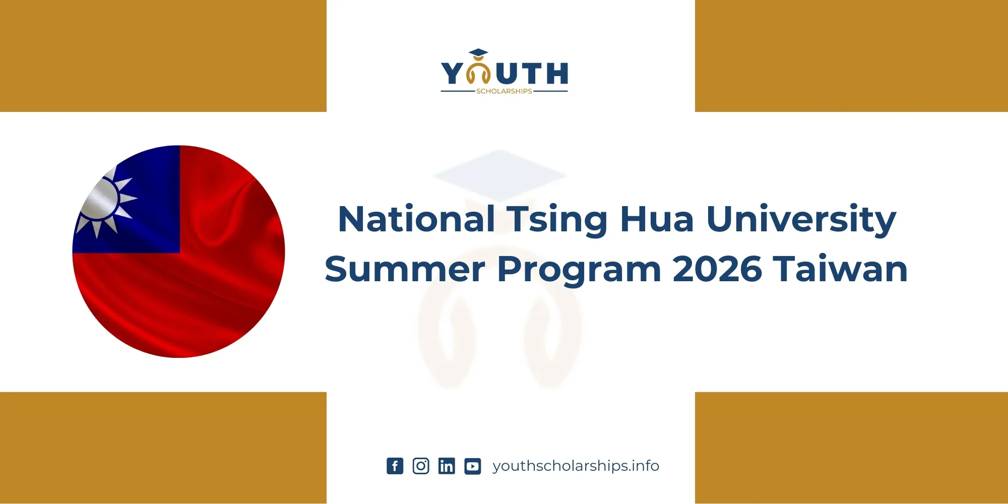 National Tsing Hua University Summer Program 2026 Taiwan