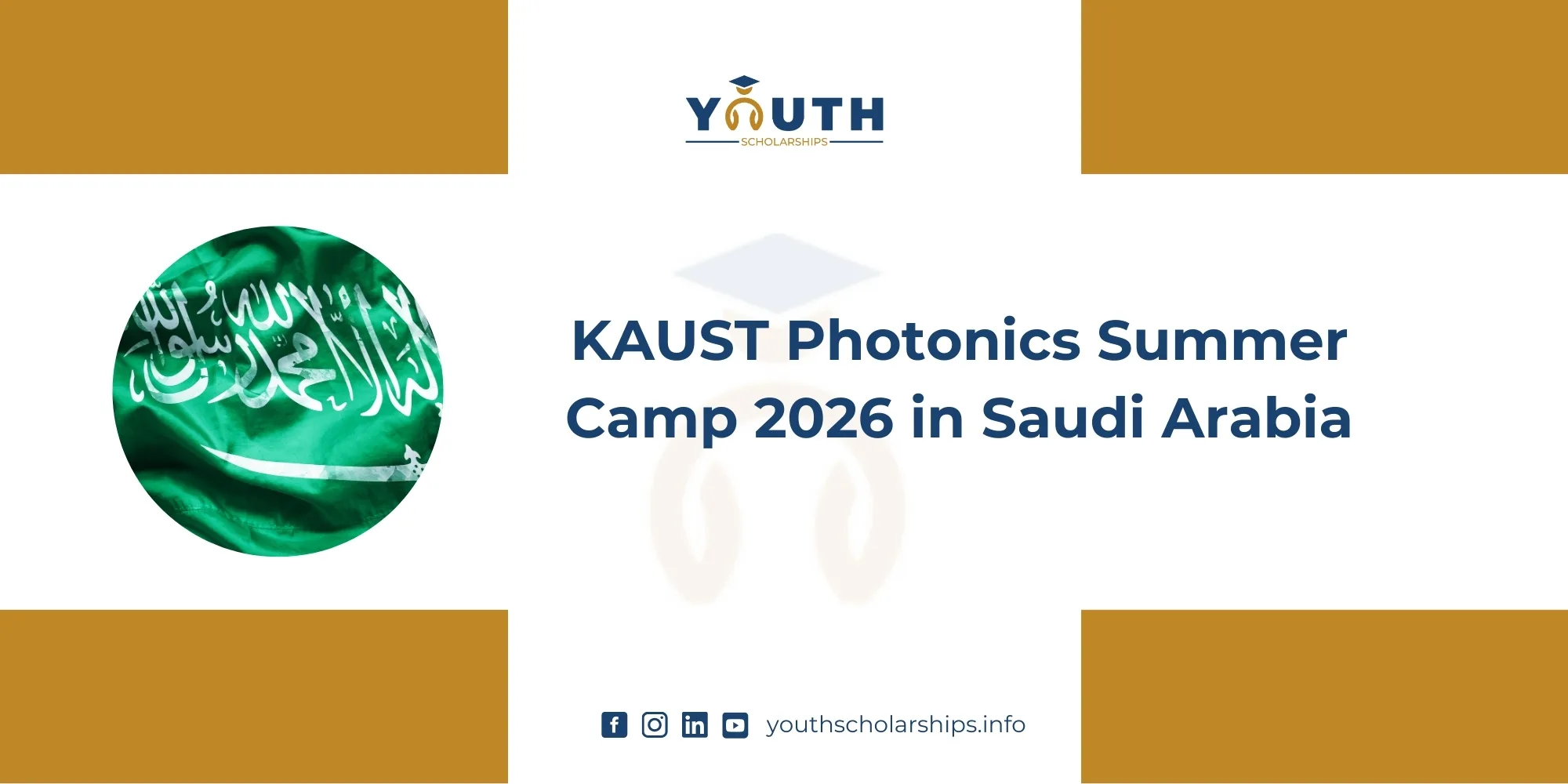 KAUST Photonics Summer Camp 2026 in Saudi Arabia | Fully Funded