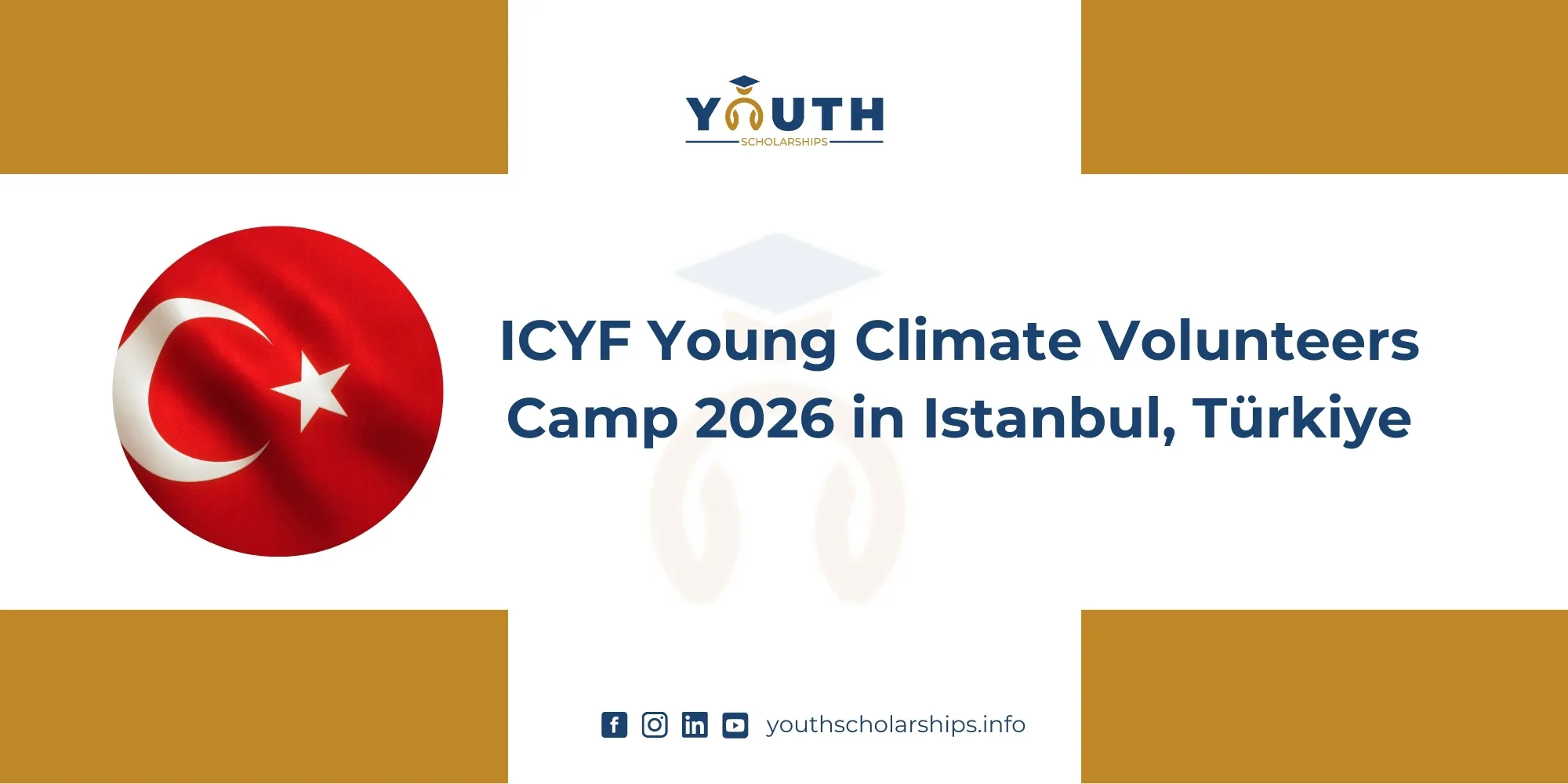 ICYF Young Climate Volunteers Camp 2026 in Istanbul, Türkiye
