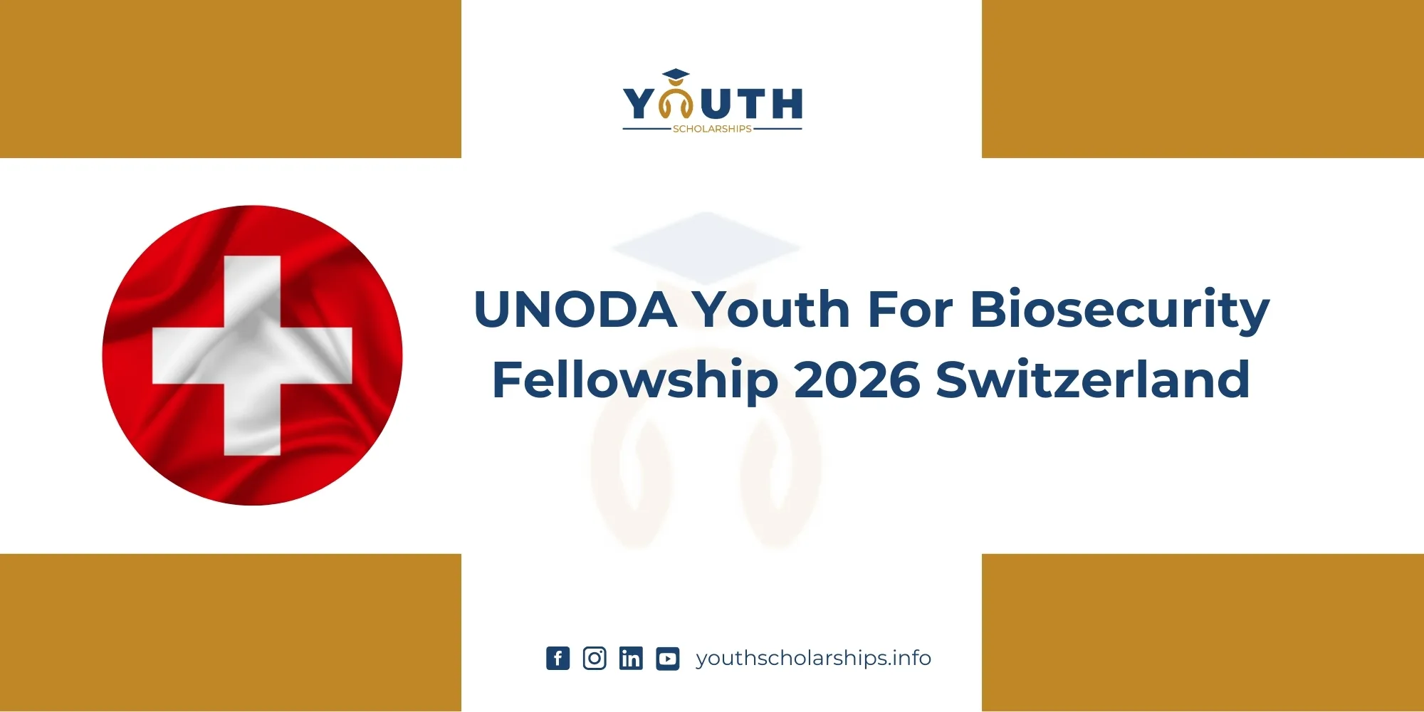 UNODA Youth For Biosecurity Fellowship 2026 Switzerland