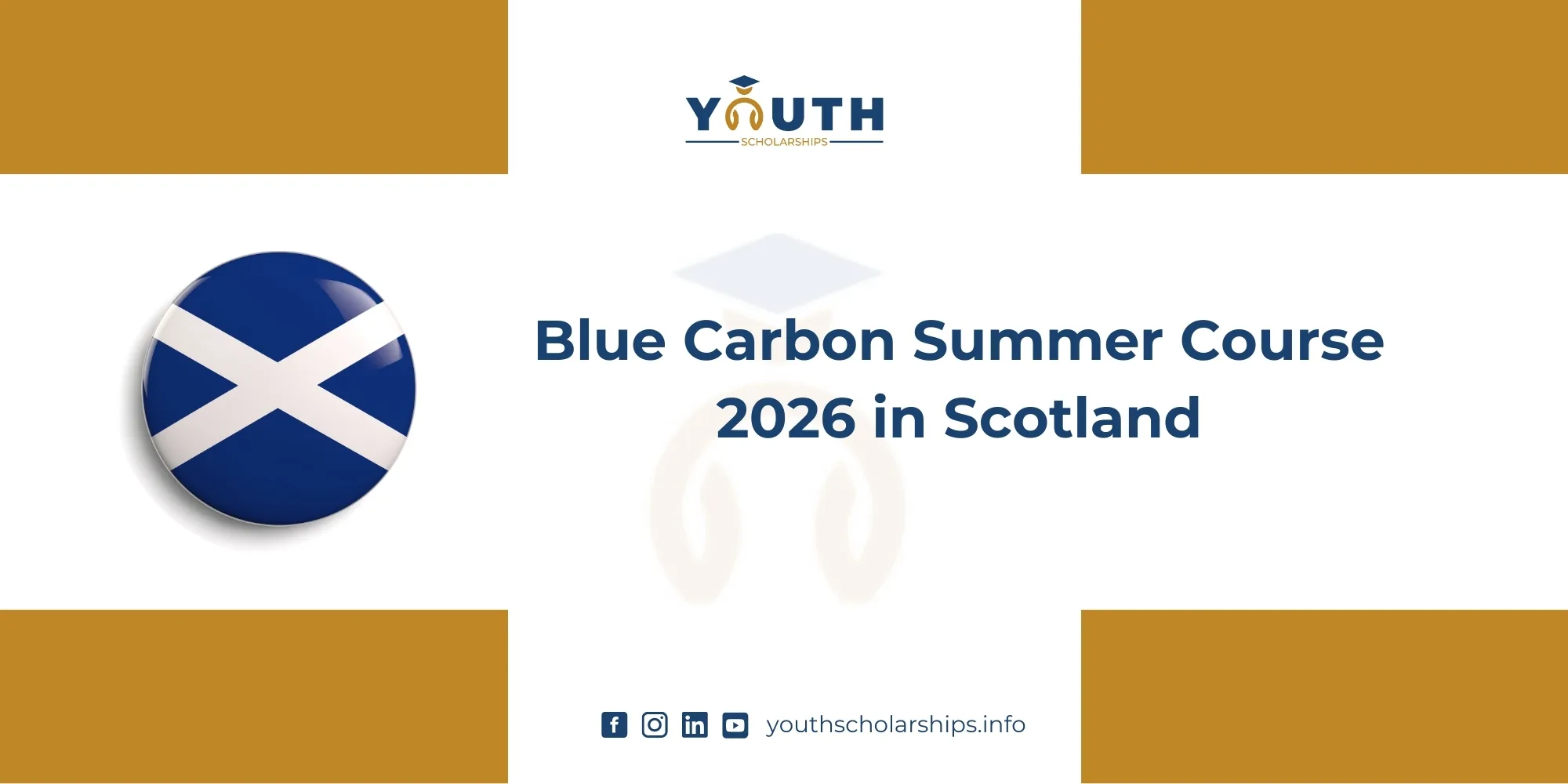 Blue Carbon Summer Course 2026 in Scotland | Fully Funded