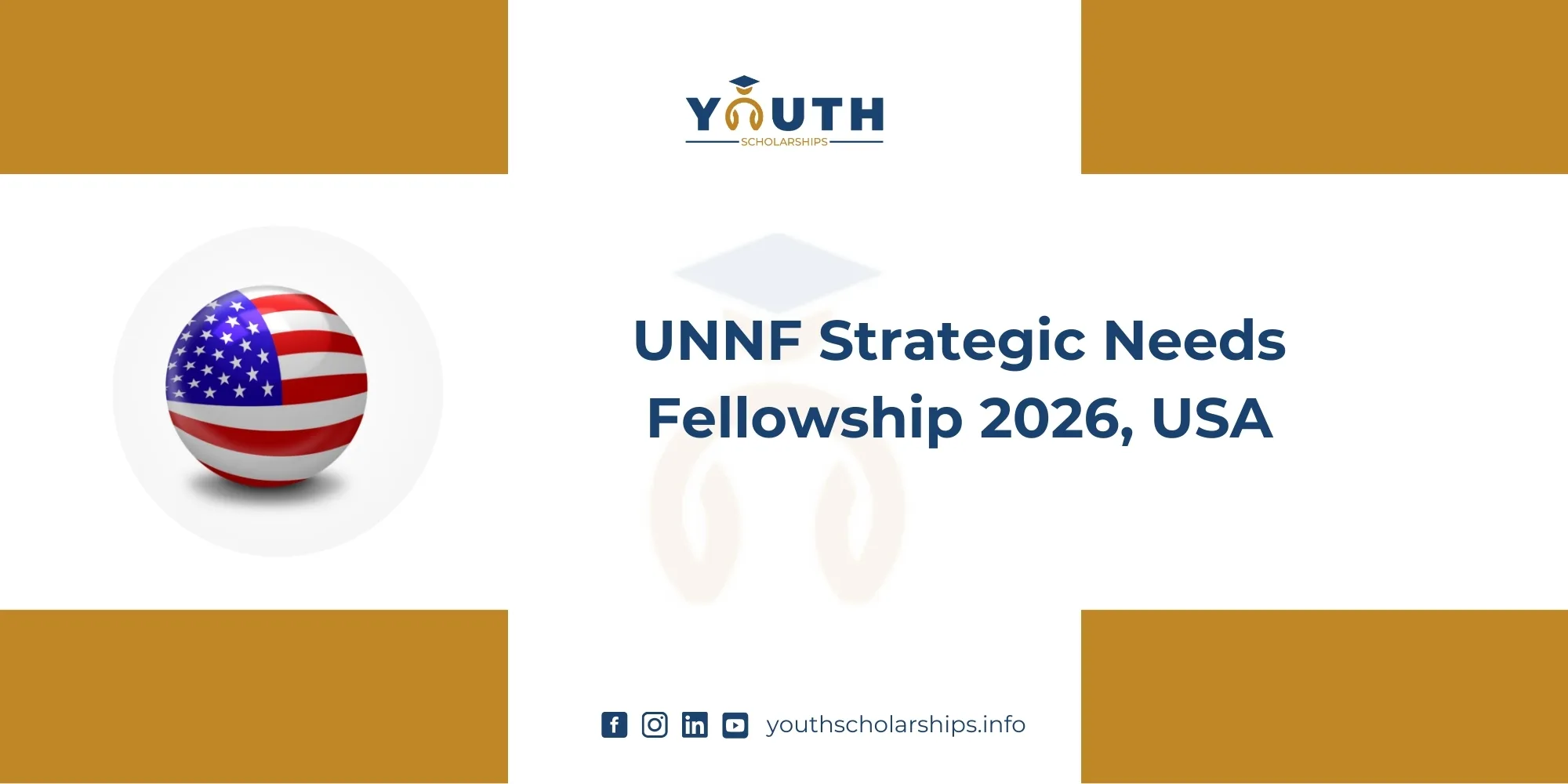 UNNF Strategic Needs Fellowship 2026, USA