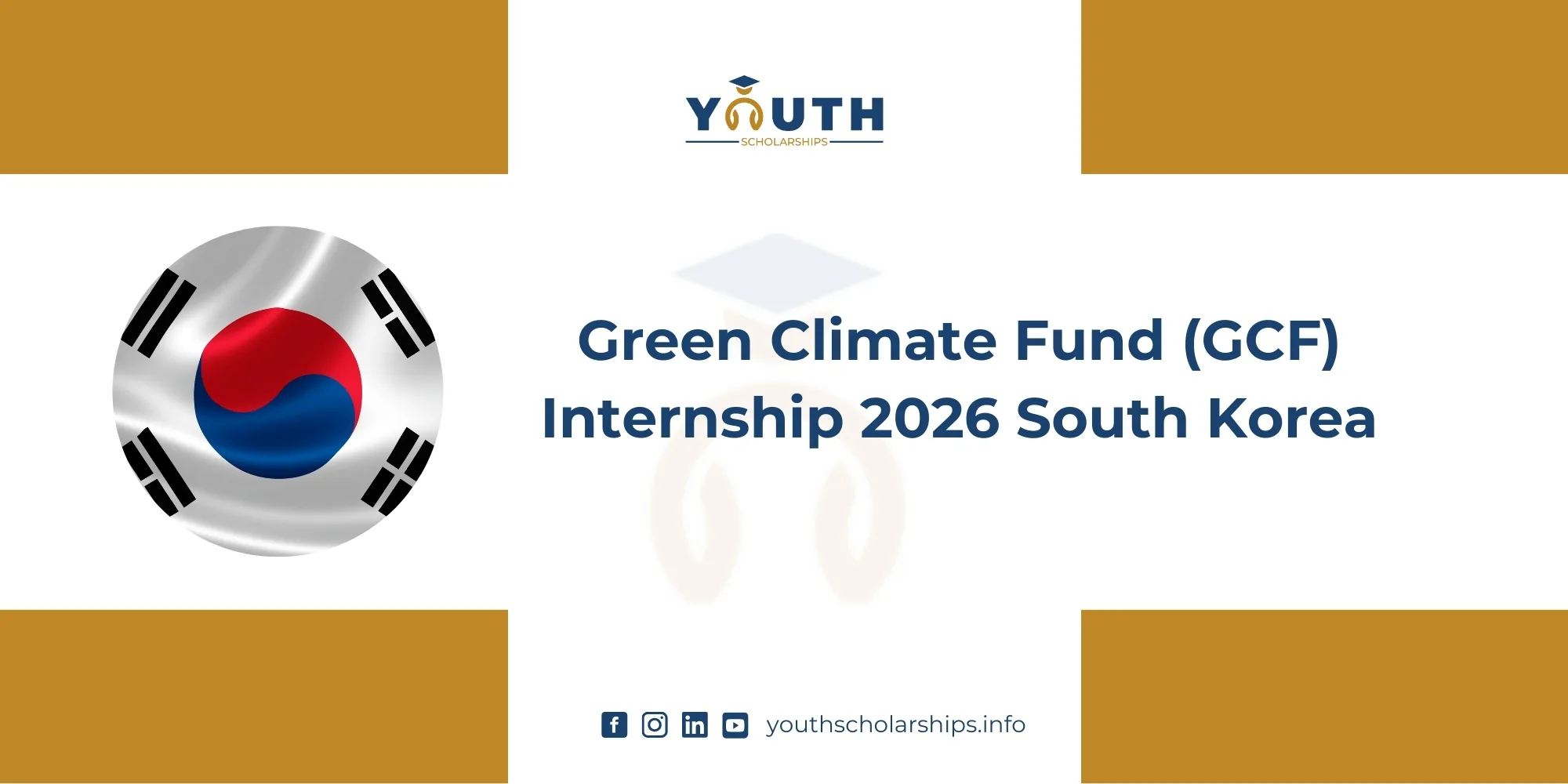 Green Climate Fund (GCF) Internship 2026 South Korea
