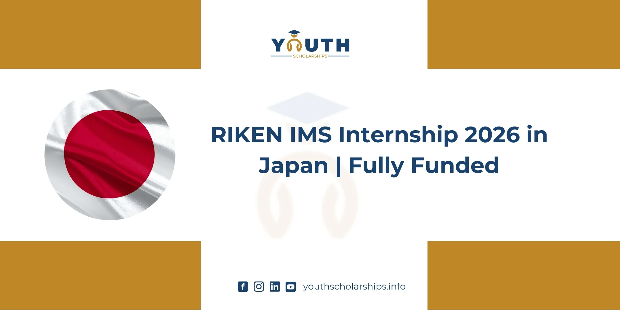 RIKEN IMS Internship 2026 in Japan | Fully Funded
