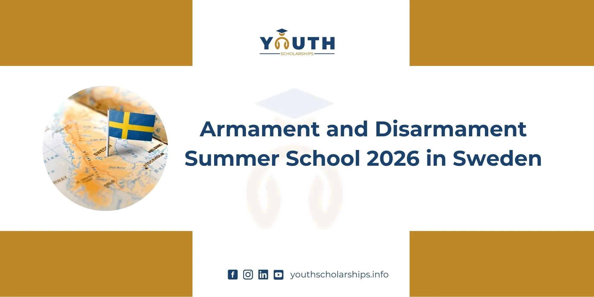 Armament and Disarmament Summer School 2026 in Sweden