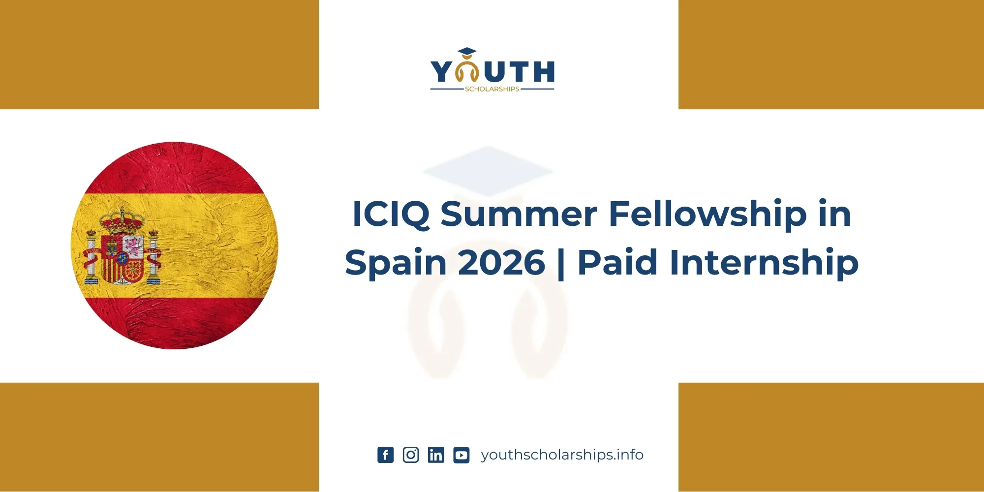 ICIQ Summer Fellowship in Spain 2026 | Paid Internship