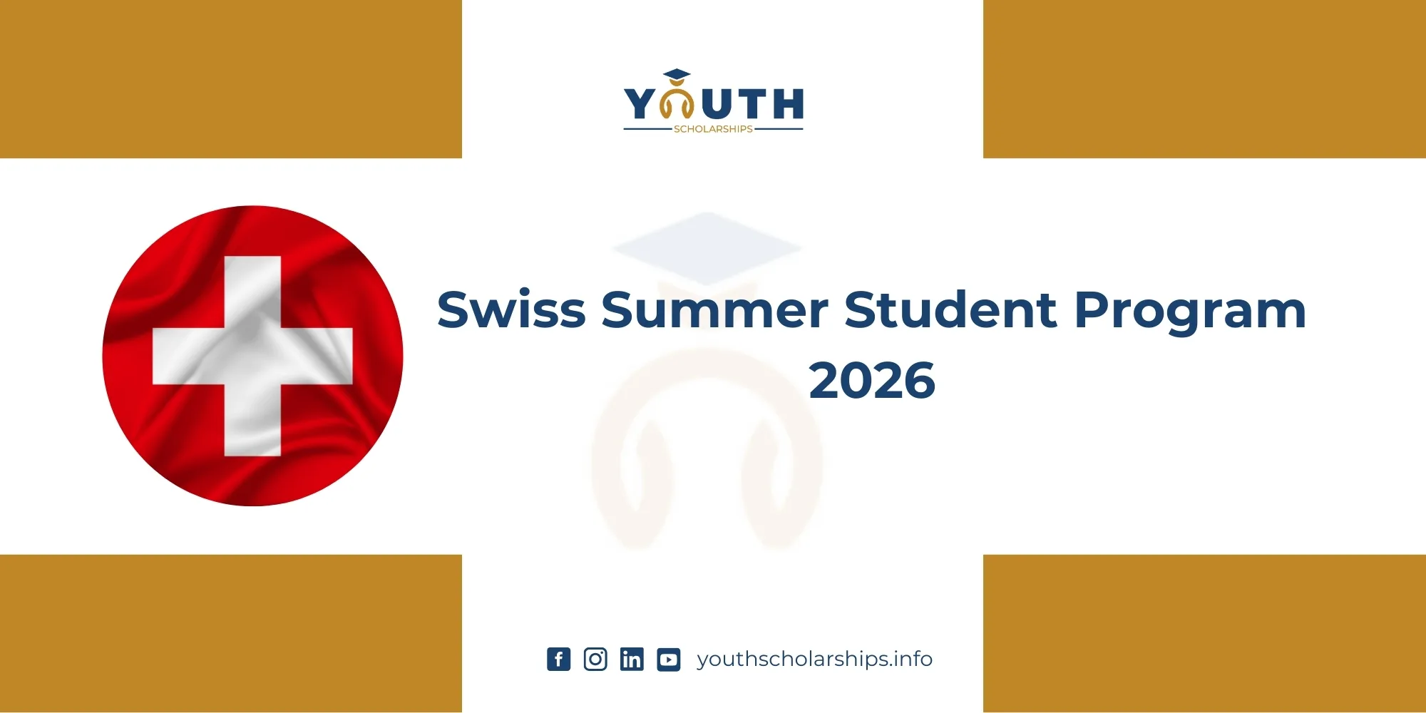 Swiss Summer Student Program 2026 | Fully Funded