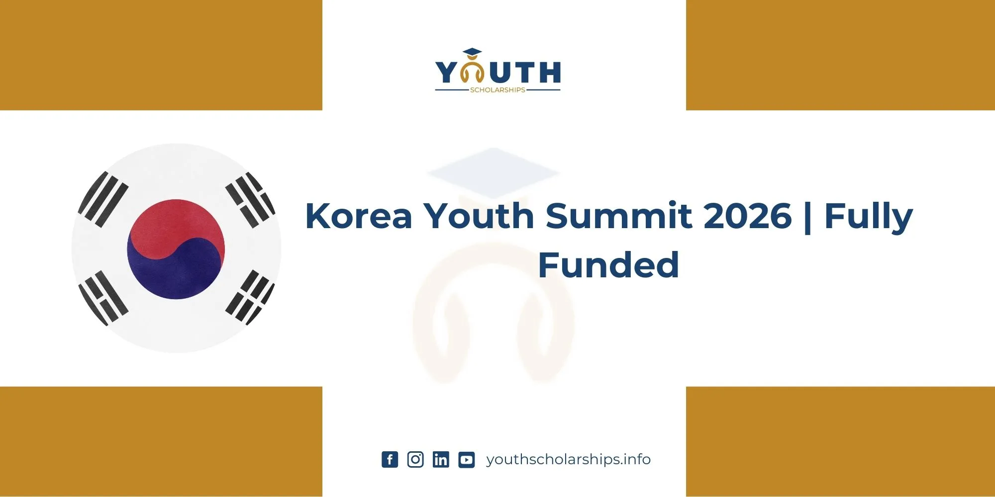 Korea Youth Summit 2026 | Fully Funded