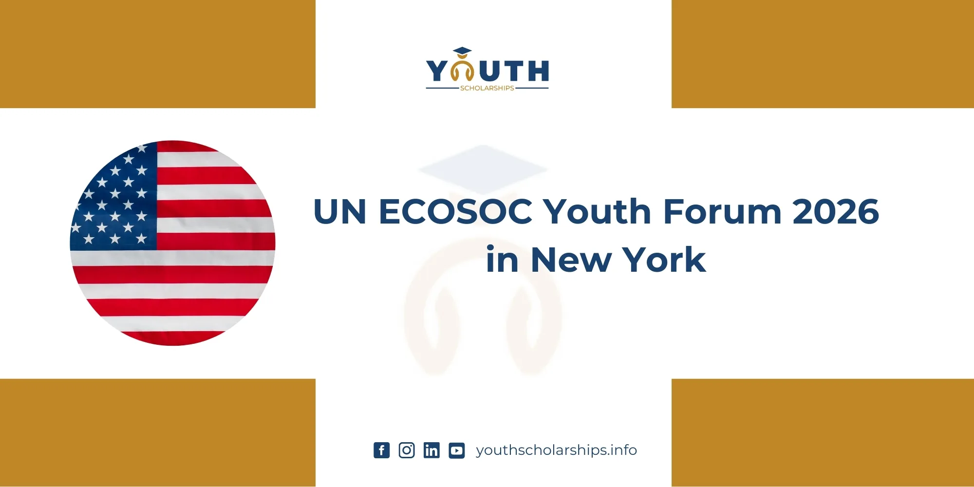 UN ECOSOC Youth Forum 2026 in New York