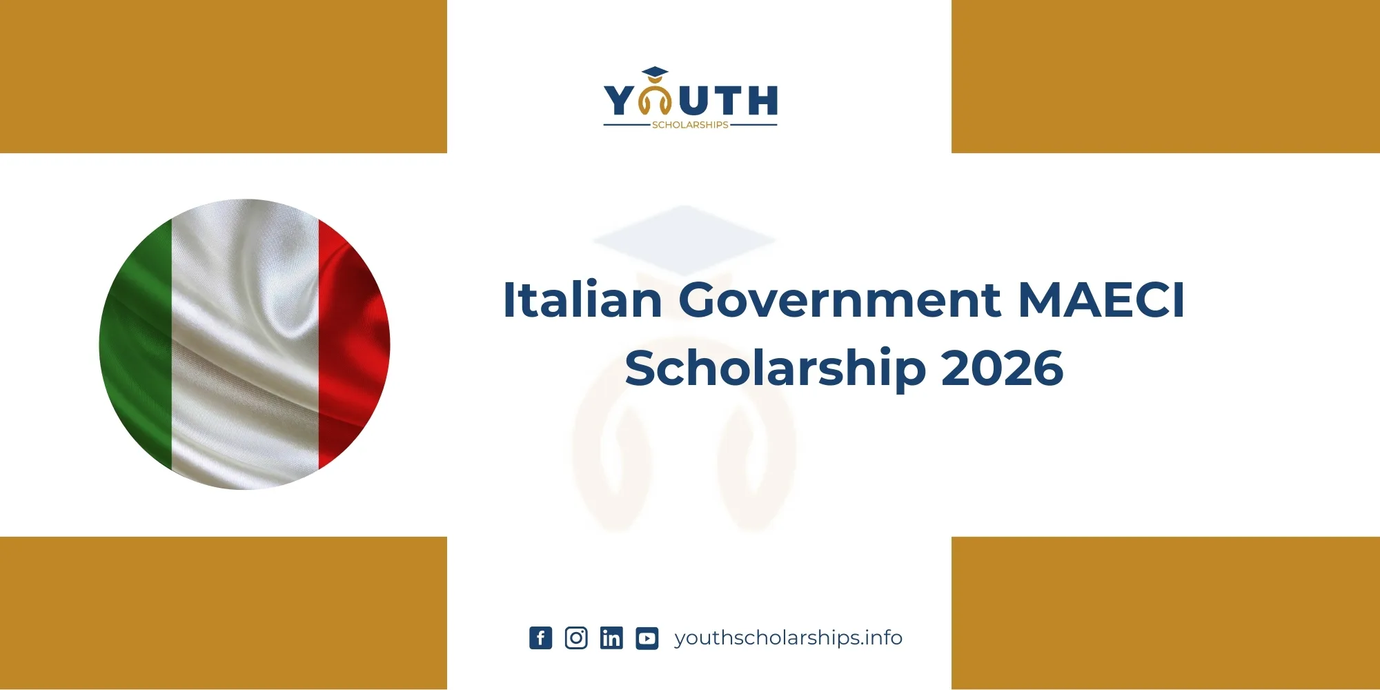 Italian Government MAECI Scholarship 2026