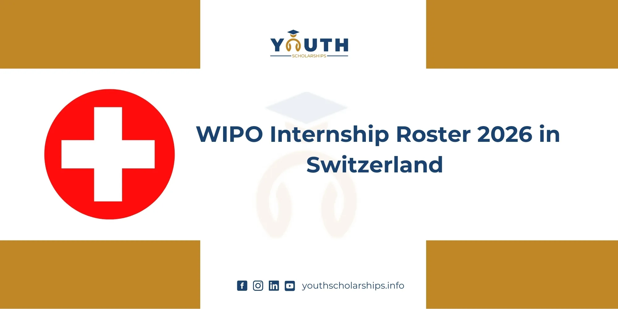 WIPO Internship Roster 2026 in Switzerland