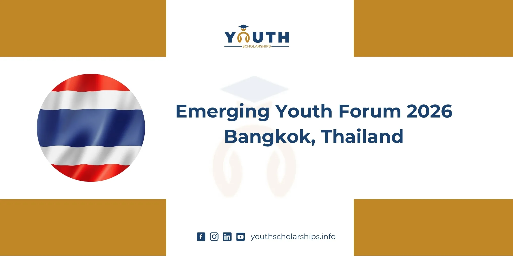 Emerging Youth Forum 2026 Bangkok, Thailand