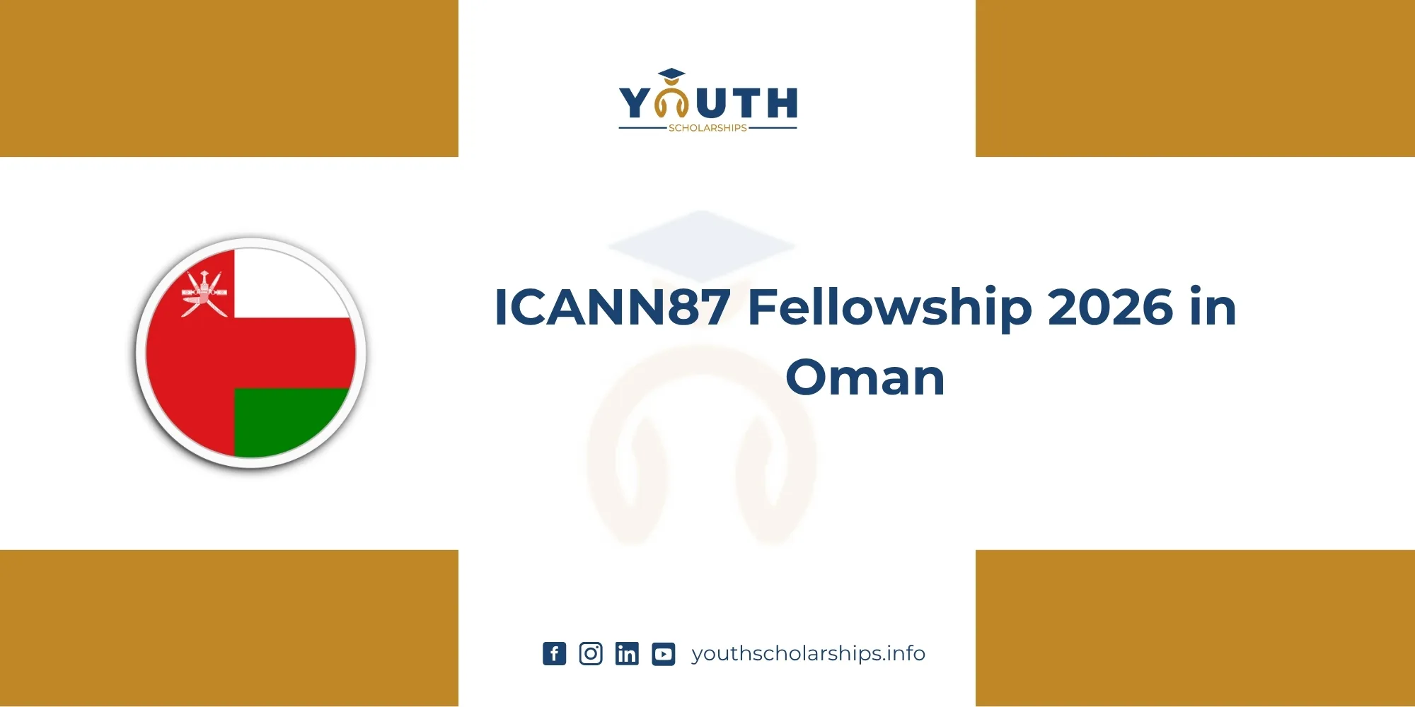 ICANN87 Fellowship 2026 in Oman | Fully Funded