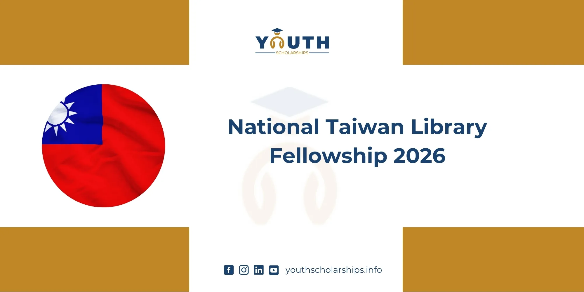 National Taiwan Library Fellowship 2026 | Fully Funded