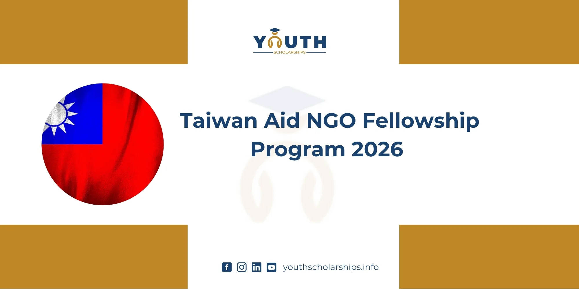 Taiwan Aid NGO Fellowship Program 2026 | Fully Funded