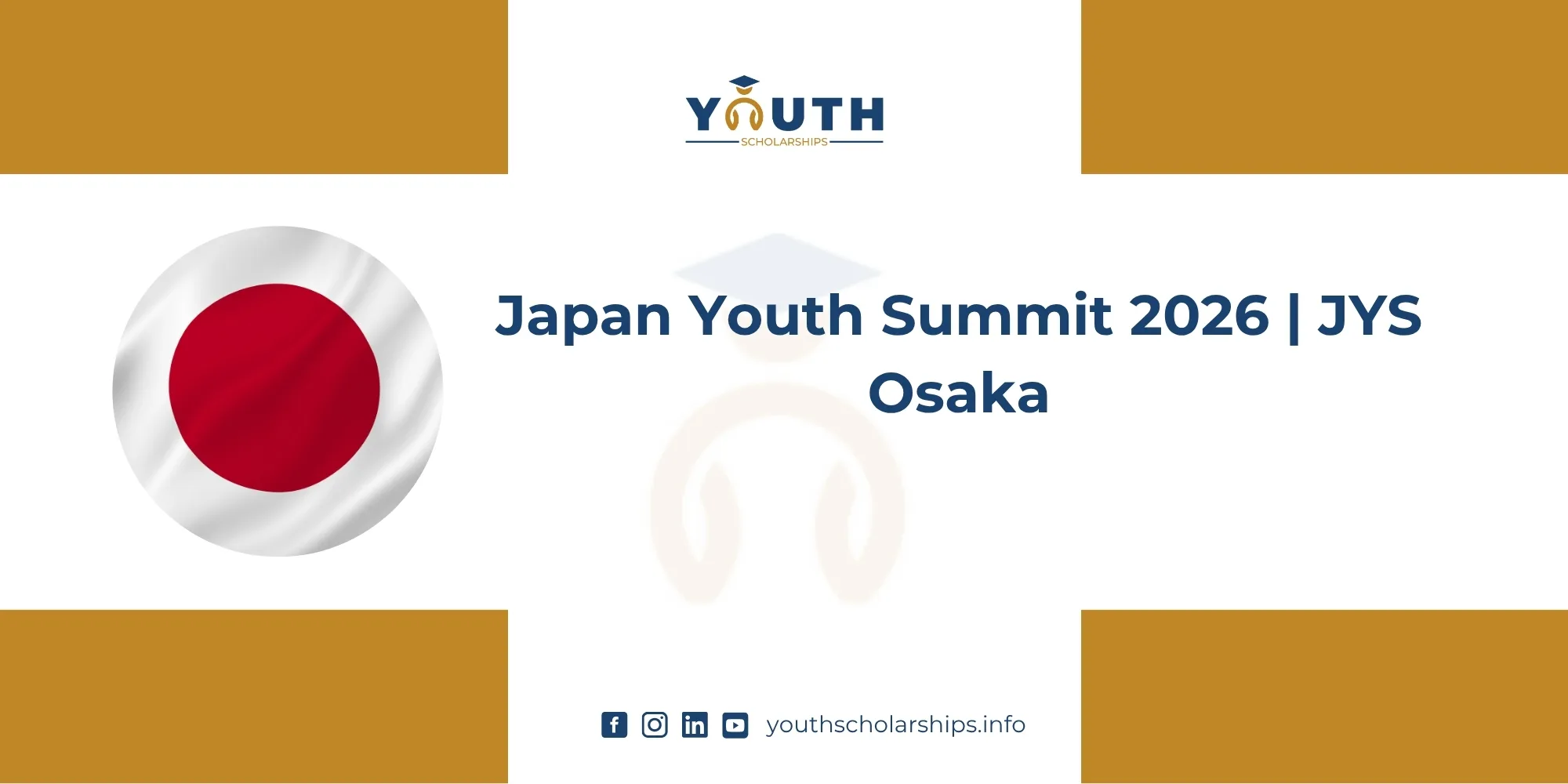 Japan Youth Summit 2026 | JYS Osaka 