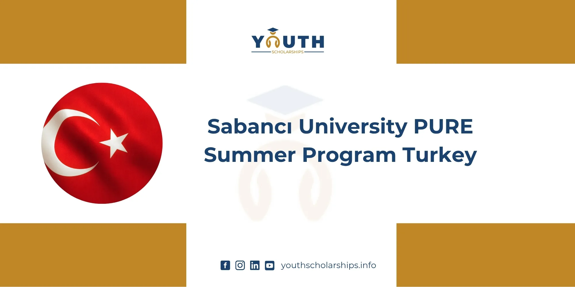 Sabancı University PURE Summer Program 2026 in Turkey