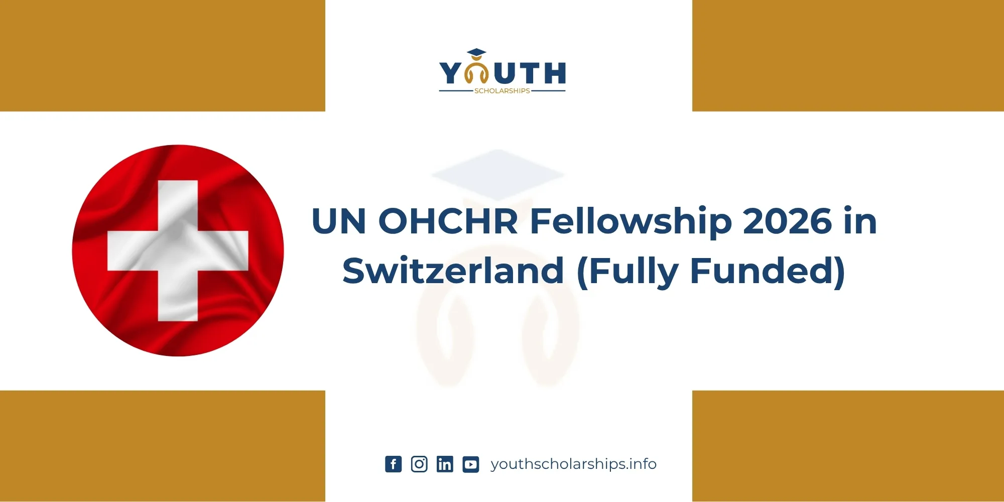 UN OHCHR Fellowship 2026 in Switzerland | Fully Funded