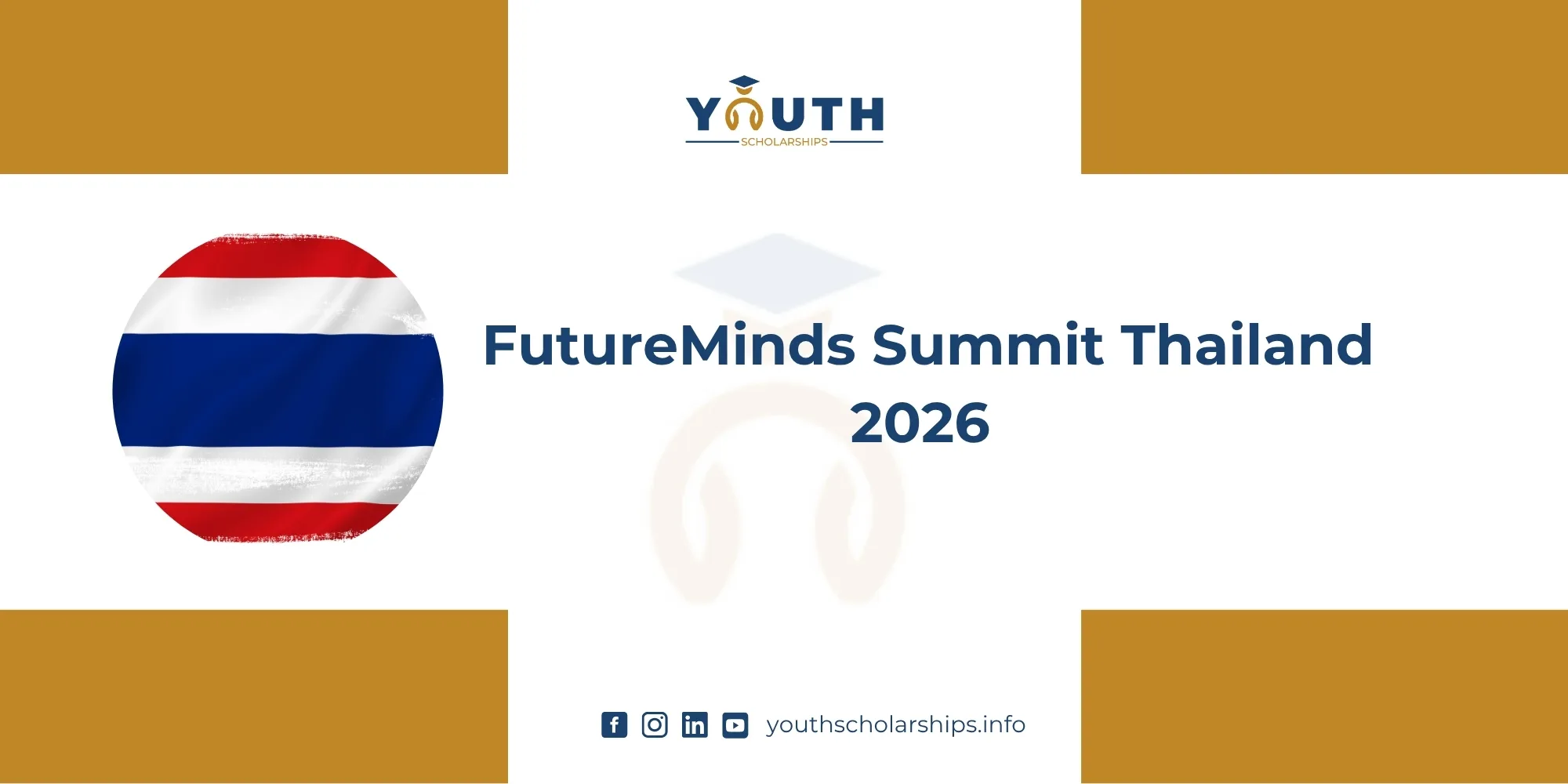 FutureMinds Summit Thailand 2026 | Fully Funded