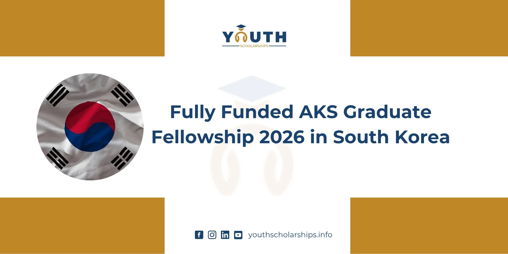 Fully Funded AKS Graduate Fellowship 2026 in South Korea