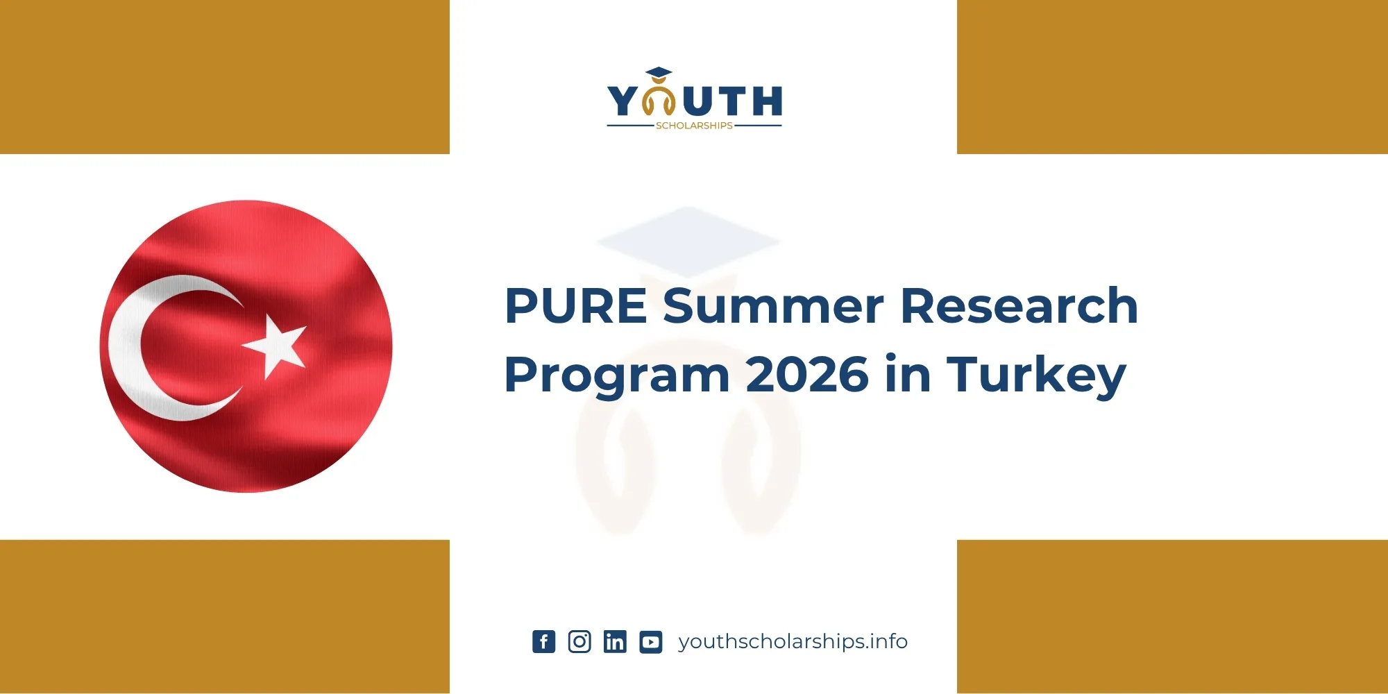PURE Summer Research Program 2026 in Turkey | Fully Funded