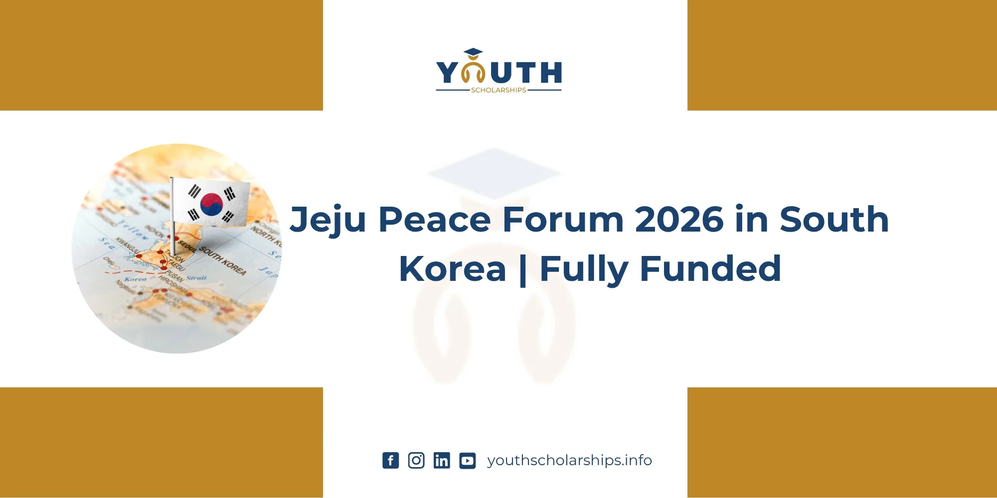 Jeju Peace Forum 2026 in South Korea | Fully Funded