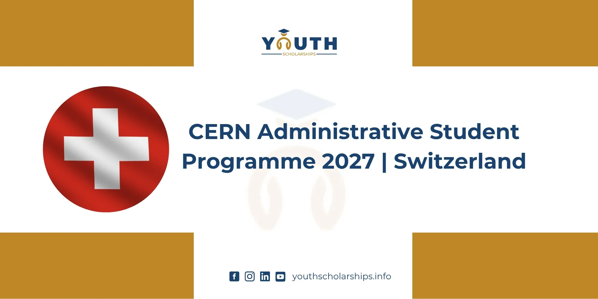 CERN Administrative Student Programme 2027 | Switzerland