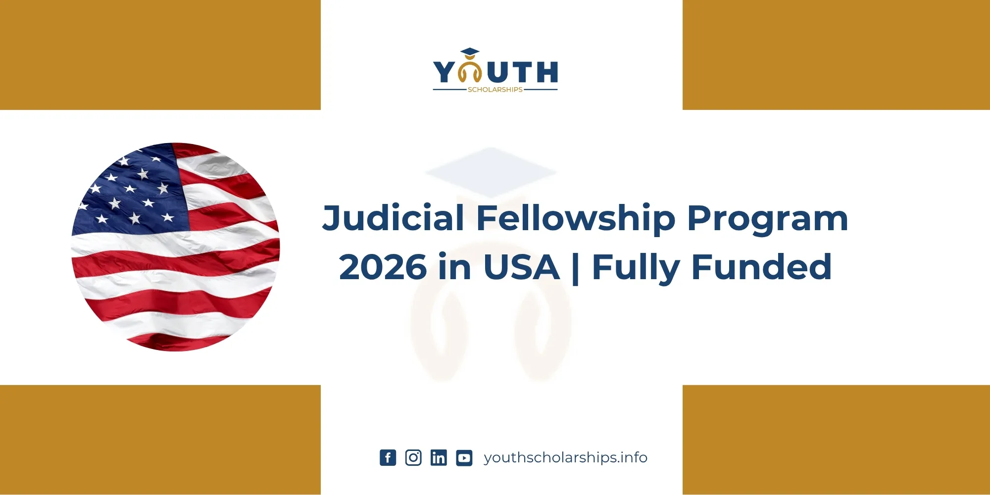 Judicial Fellowship Program 2026 in USA | Fully Funded