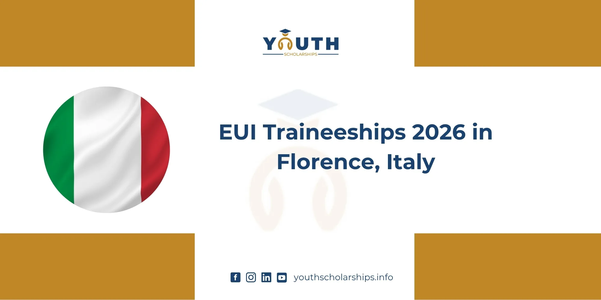 EUI Traineeships 2026 in Florence, Italy