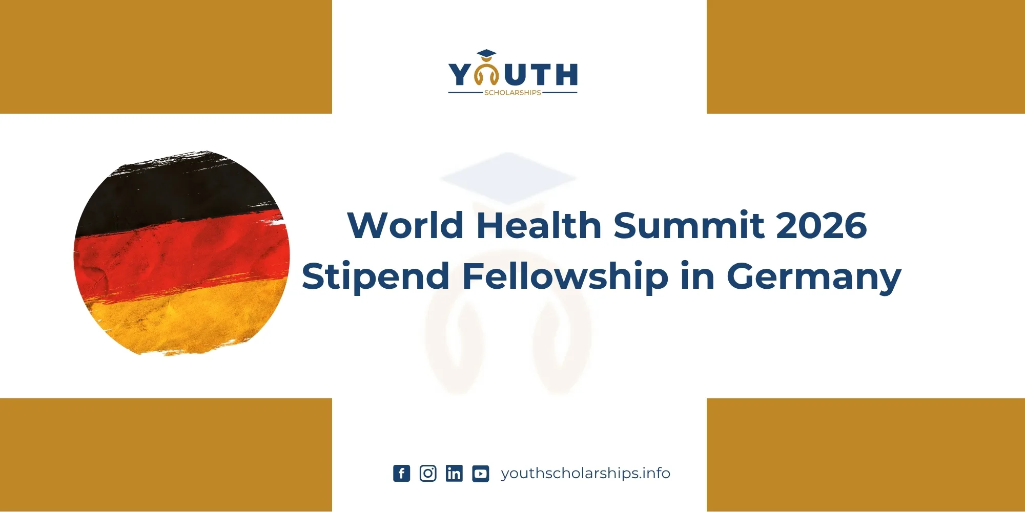World Health Summit 2026 Stipend Fellowship in Germany 
