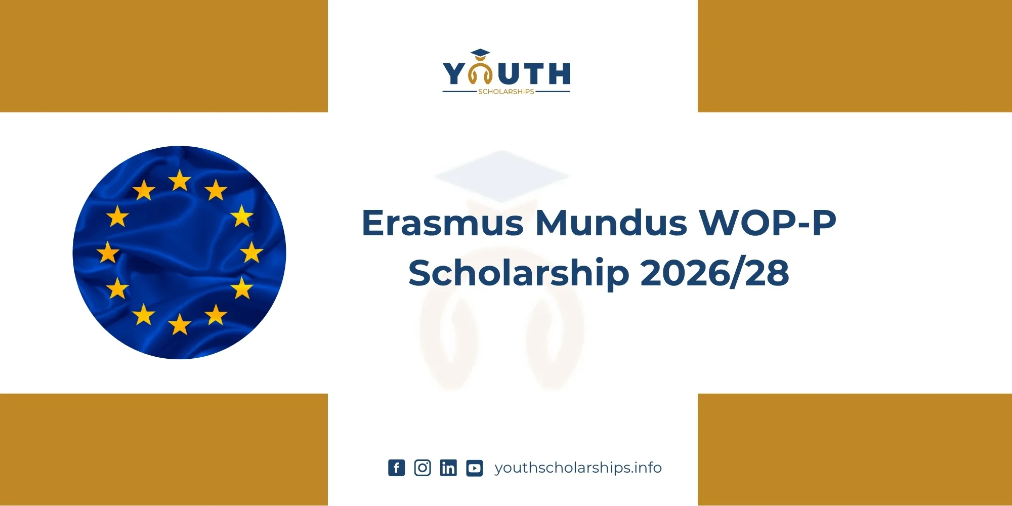 Erasmus Mundus WOP-P Scholarship 2026/28 | Fully Funded