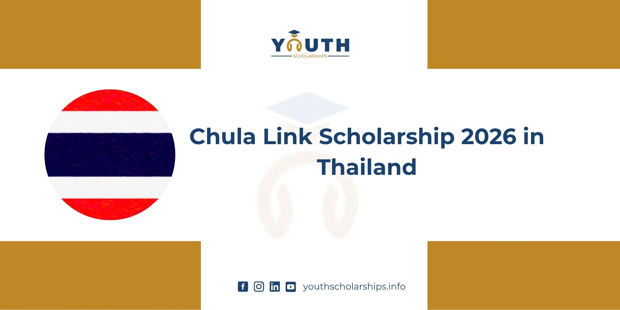 Chula Link Scholarship 2026 in Thailand