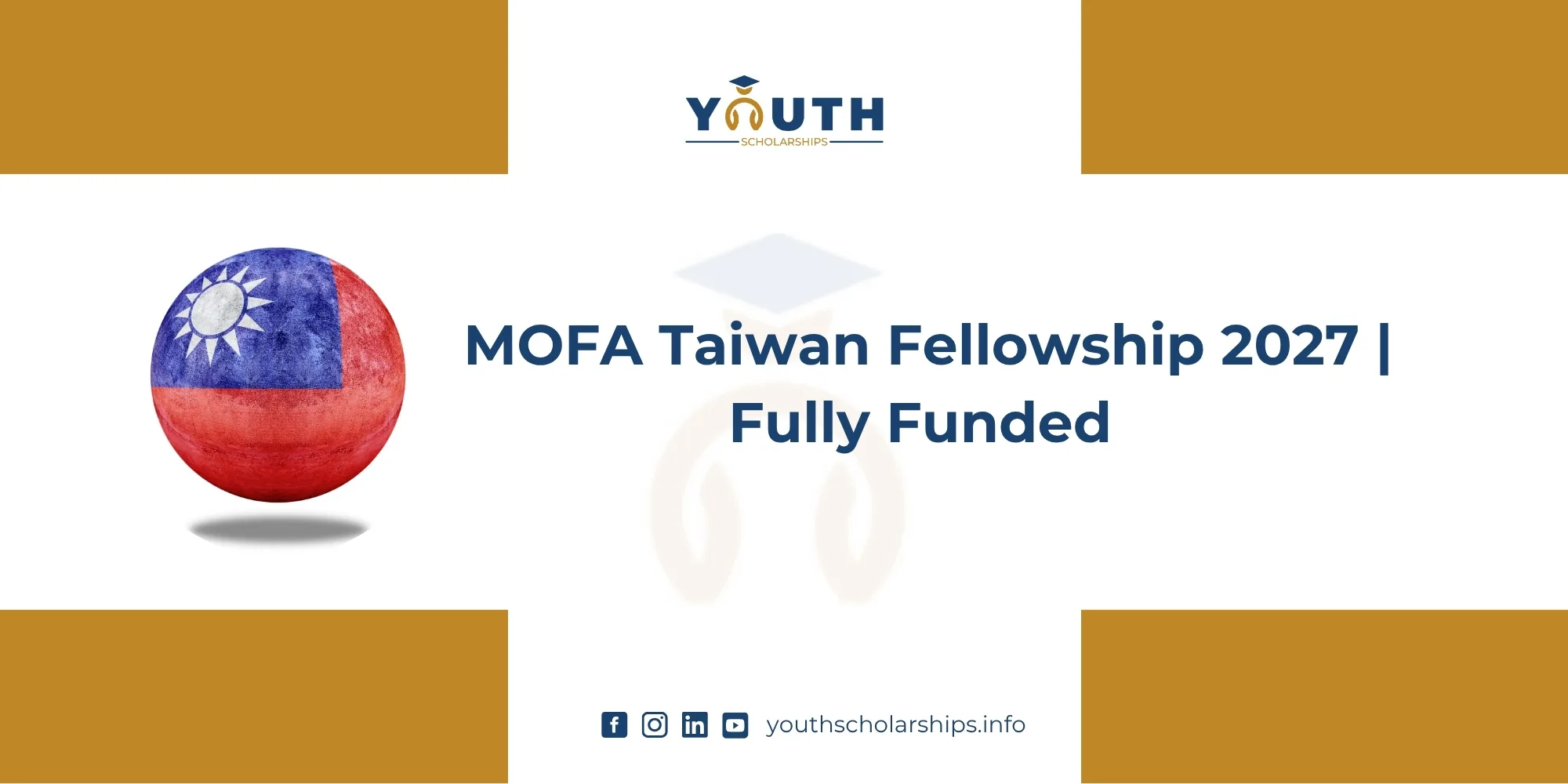 MOFA Taiwan Fellowship 2027 | Fully Funded