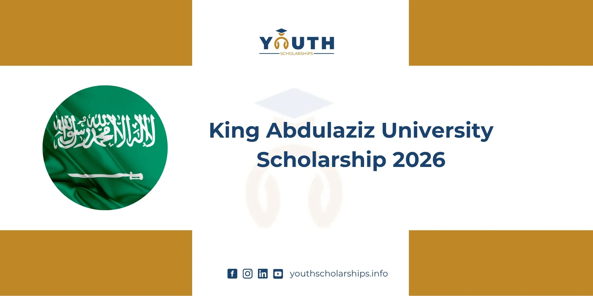 King Abdulaziz University Scholarship 2026