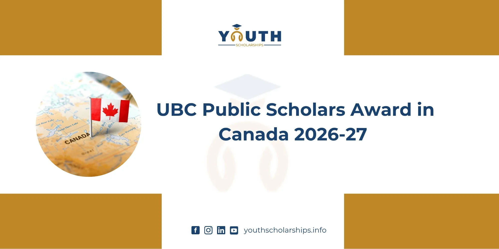 UBC Public Scholars Award in Canada 2026-27
