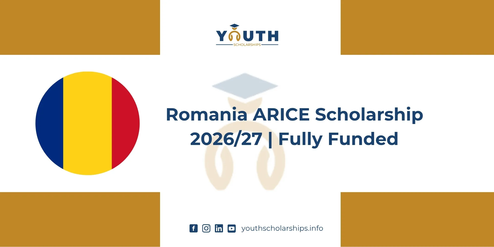 Romania ARICE Scholarship 2026/27 | Fully Funded