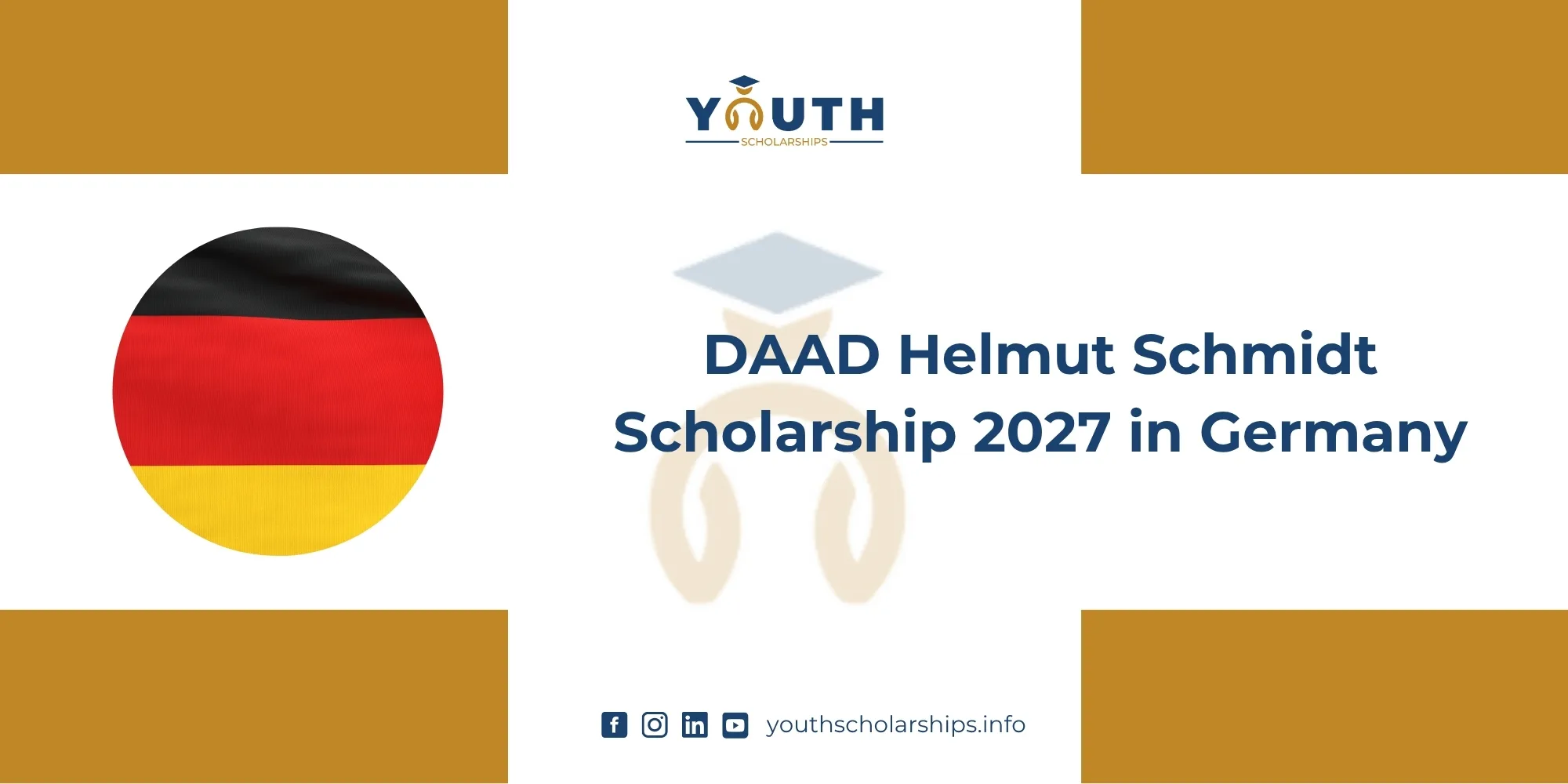 DAAD Helmut Schmidt Scholarship 2027 | Fully Funded