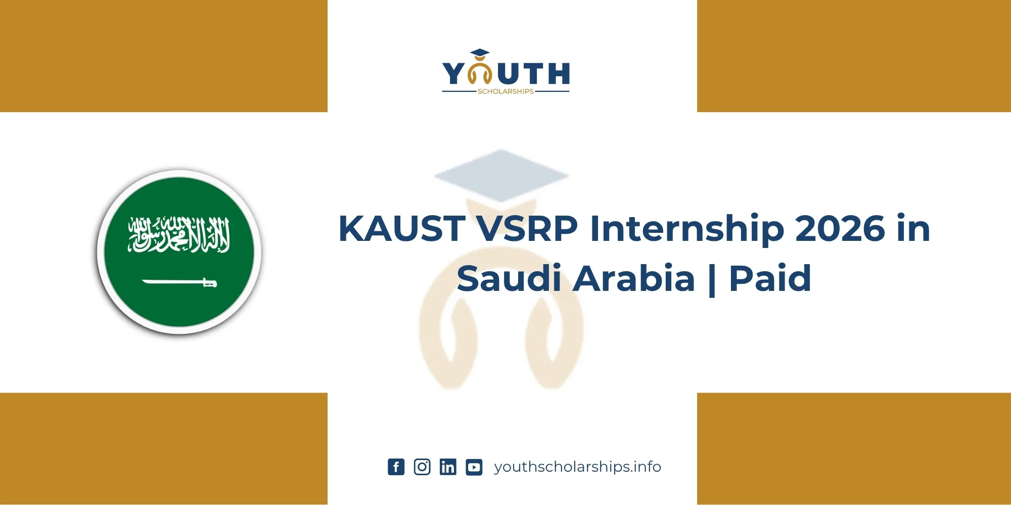 KAUST VSRP Internship 2026 in Saudi Arabia | Paid