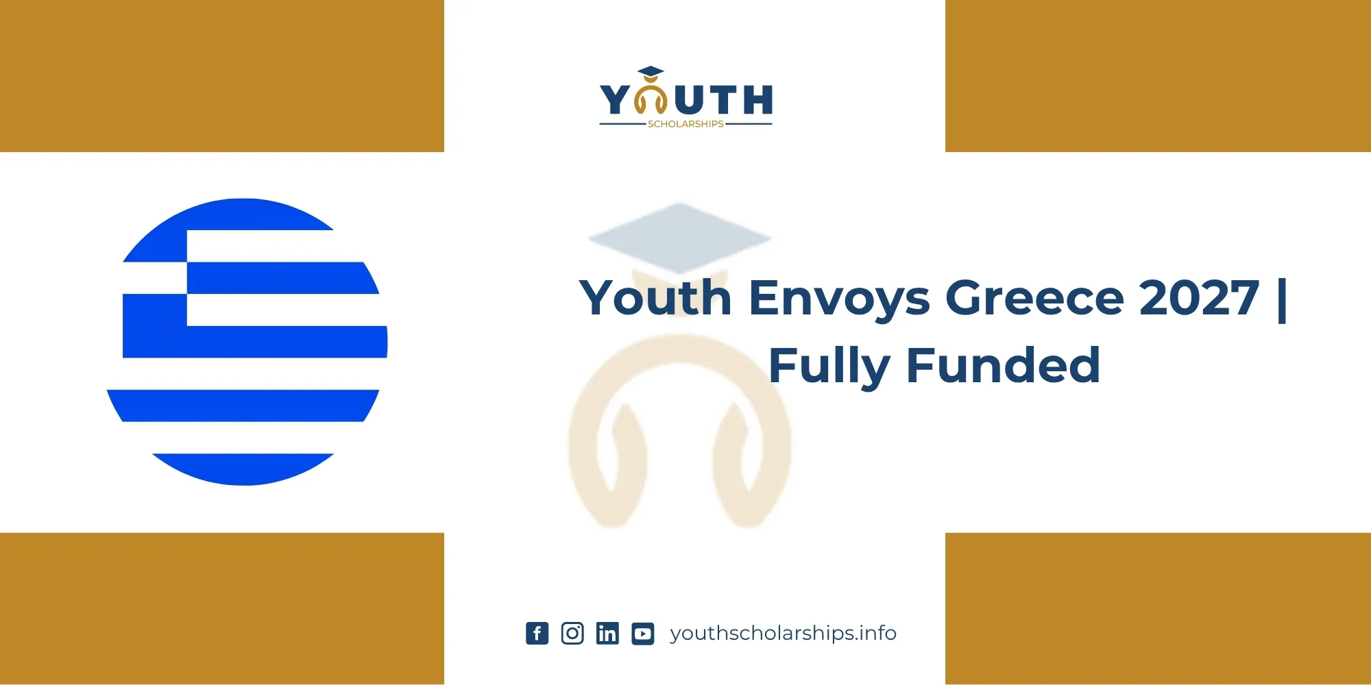  Youth Envoys Greece 2027 | Fully Funded